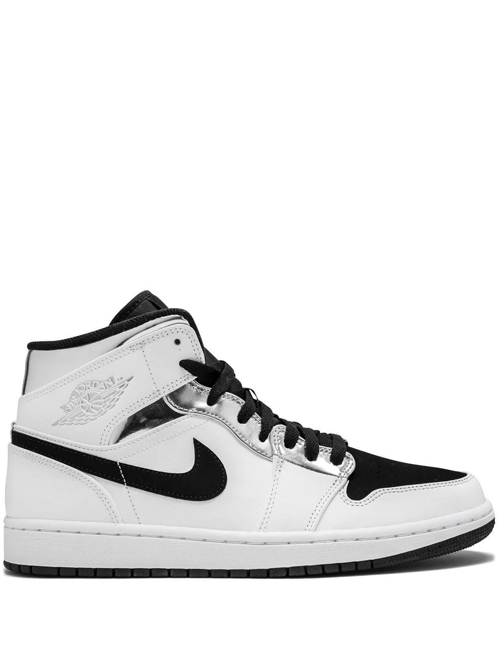 Nike Air Jordan 1 Mid Alternate Think 16 Skor Herr Vita Svarta | KCNSLM275