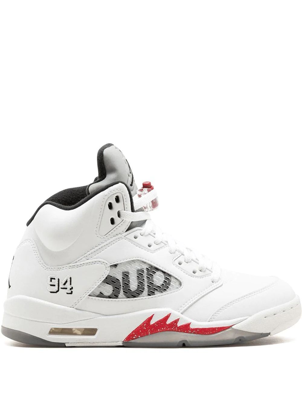 Nike Air Jordan 5 Retro Supreme High Skor Herr Vita | GOUXCL023
